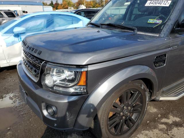 SALAK2V63FA761737 - 2015 LAND ROVER LR4 HSE LU GRAY photo 9