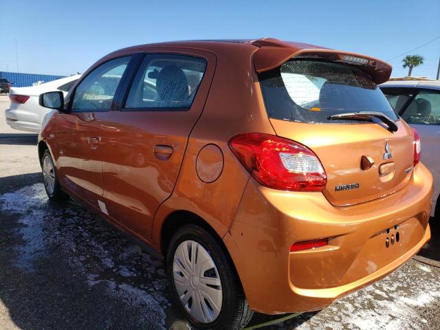 ML32A3HJ7KH004266 - 2019 MITSUBISHI MIRAGE ES ORANGE photo 3