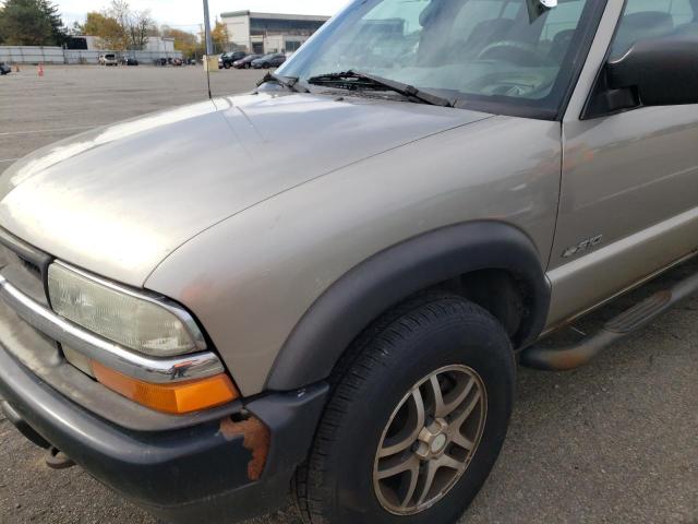 1GCDT13X33K108127 - 2003 CHEVROLET S TRUCK S1 BEIGE photo 9