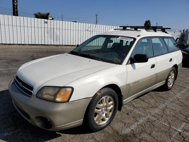 4S3BH6658Y6635497 - 2000 SUBARU LEGACY OUT TWO TONE photo 2