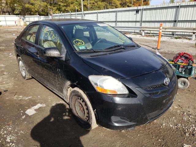 JTDBT923971100405 - 2007 TOYOTA YARIS BLACK photo 1