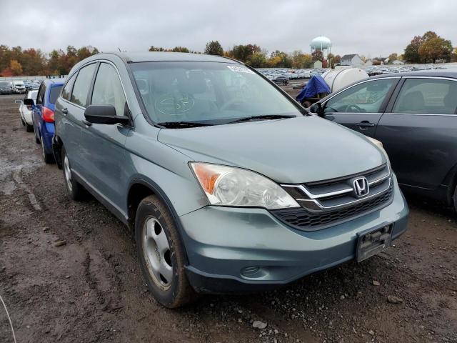 5J6RE4H37BL121702 - 2011 HONDA CR-V LX GRAY photo 1