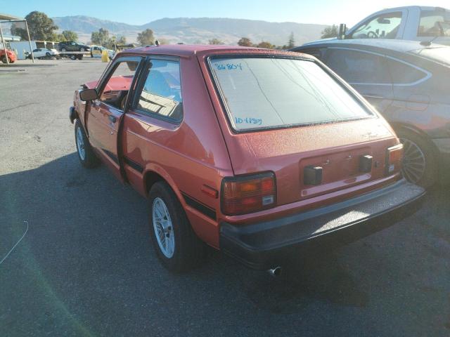 JT2KP61G7D6631973 - 1983 TOYOTA STARLET ORANGE photo 3