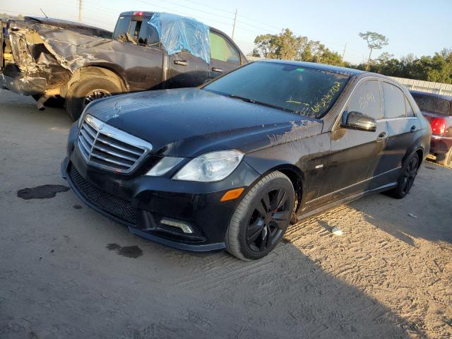 WDDHF2EB2BA509503 - 2011 MERCEDES-BENZ E 350 BLUE BLACK photo 2