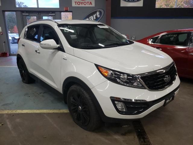 KNDPCCA65E7627835 - 2014 KIA SPORTAGE S WHITE photo 1