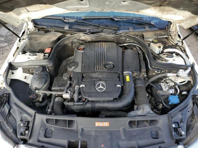 WDDGF4HB4CA652036 - 2012 MERCEDES-BENZ C 250 WHITE photo 7