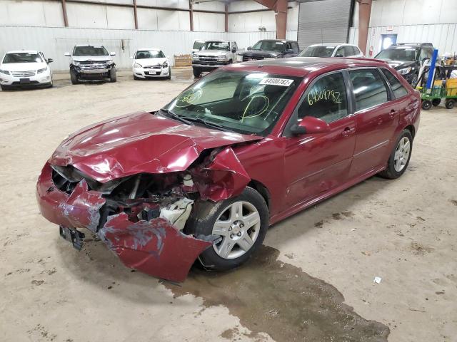 1G1ZT63896F148827 - 2006 CHEVROLET MALIBU MAX MAROON photo 2