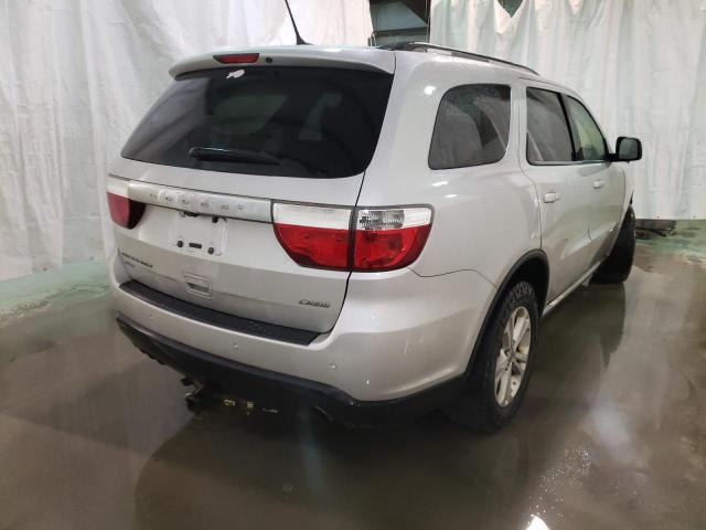 1C4RDJDG5CC120484 - 2012 DODGE DURANGO CR SILVER photo 4