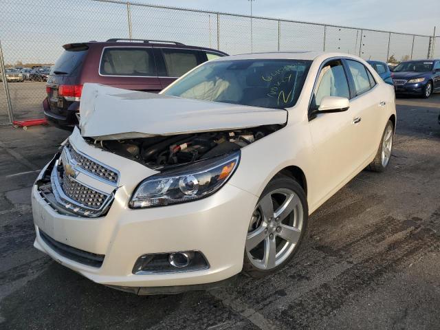 1G11J5SX0DF219853 - 2013 CHEVROLET MALIBU LTZ თეთრი ფოტო 2