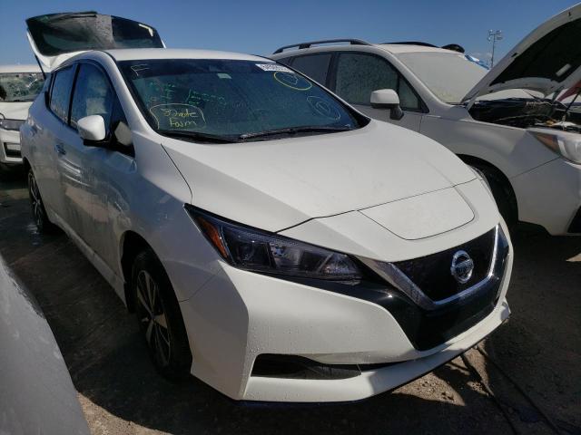 1N4BZ1BV4NC556577 - 2022 NISSAN LEAF S PLU WHITE photo 1