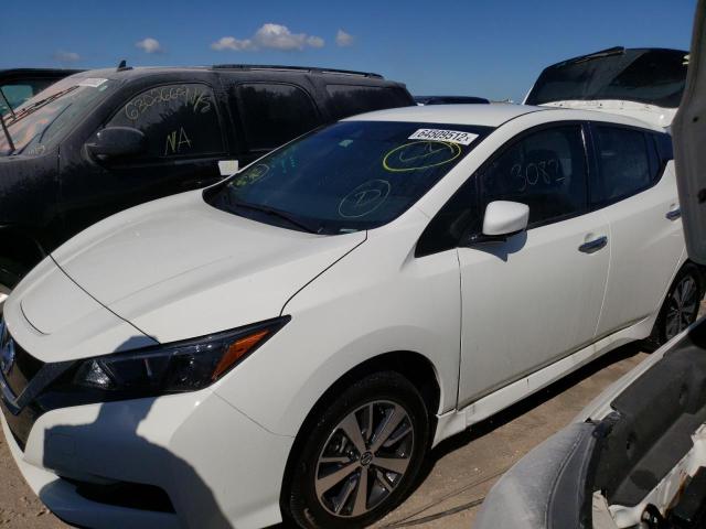 1N4BZ1BV4NC556577 - 2022 NISSAN LEAF S PLU WHITE photo 2