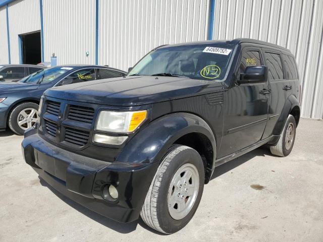 1D8GT28K88W117200 - 2008 DODGE NITRO SXT BLACK photo 2