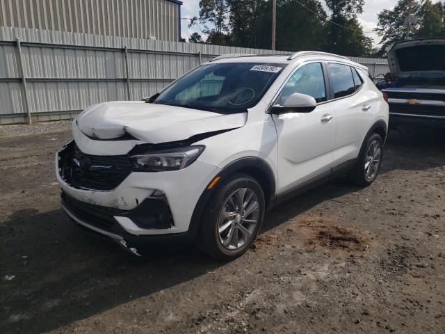 KL4MMDSL2LB108742 - 2020 BUICK ENCORE GX WHITE photo 2