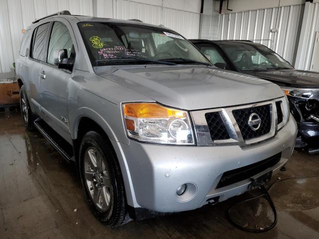 5N1BA08C59N601582 - 2009 NISSAN ARMADA SE SILVER photo 1