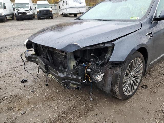 KNALN4D73F5183478 - 2015 KIA CADENZA PR BLUE photo 9