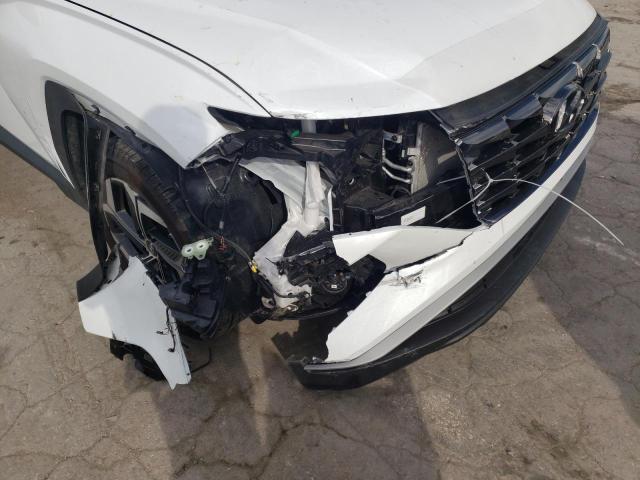 5NMJCCAE1NH033247 - 2022 HYUNDAI TUCSON SEL WHITE photo 9