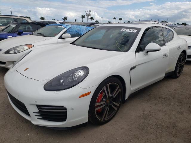 WP0AF2A75FL080784 - 2015 PORSCHE PANAMERA G WHITE photo 2