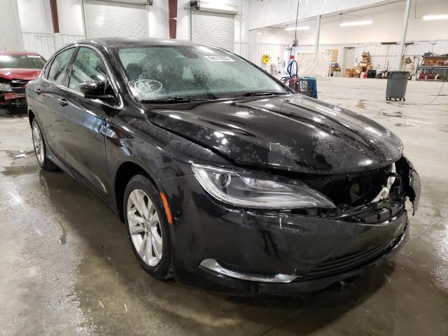 1C3CCCABXGN138412 - 2016 CHRYSLER 200 LIMITE BLACK photo 1