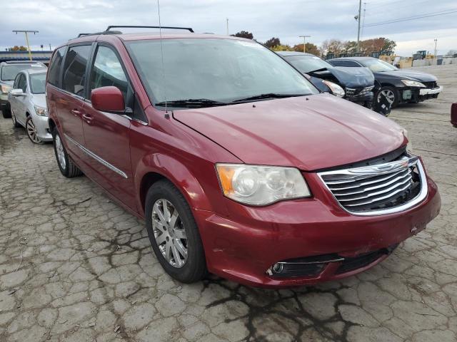 2C4RC1BG5ER132120 - 2014 CHRYSLER TOWN & COU BURGUNDY photo 1