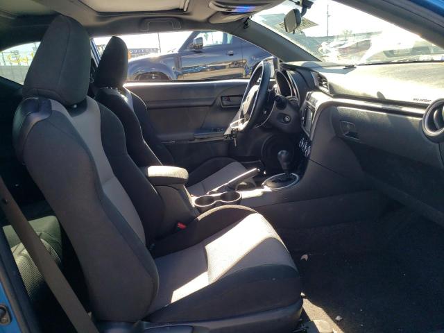 JTKJF5C73FJ000465 - 2015 TOYOTA SCION TC BLUE photo 5