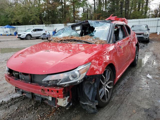 JTKJF5C7XGJ017491 - 2016 TOYOTA SCION TC أحمر صورة 2