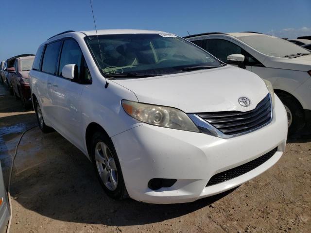 5TDKK3DC5ES457576 - 2014 TOYOTA SIENNA LE WHITE photo 1