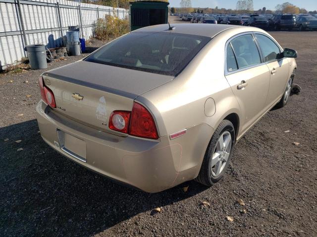 1G1ZG57B48F191611 - 2008 CHEVROLET MALIBU LS GOLD photo 4