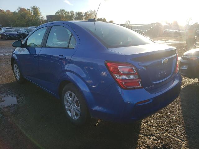1G1JB5SG2H4106761 - 2017 CHEVROLET SONIC LS BLUE photo 3