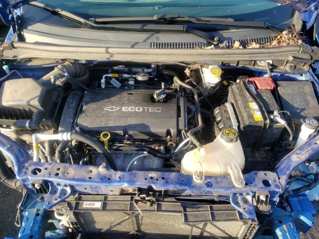 1G1JB5SG2H4106761 - 2017 CHEVROLET SONIC LS BLUE photo 7