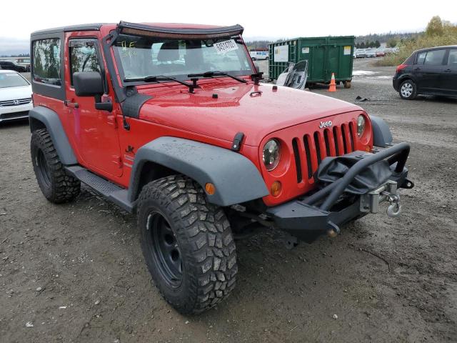 1J4AA2D12BL512015 - 2011 JEEP WRANGLER S RED photo 1