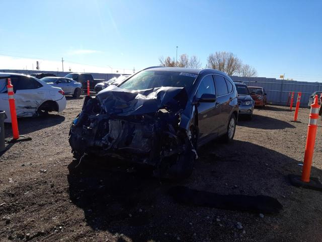 5J6RM4H71FL072167 - 2015 HONDA CR-V EXL GRAY photo 2