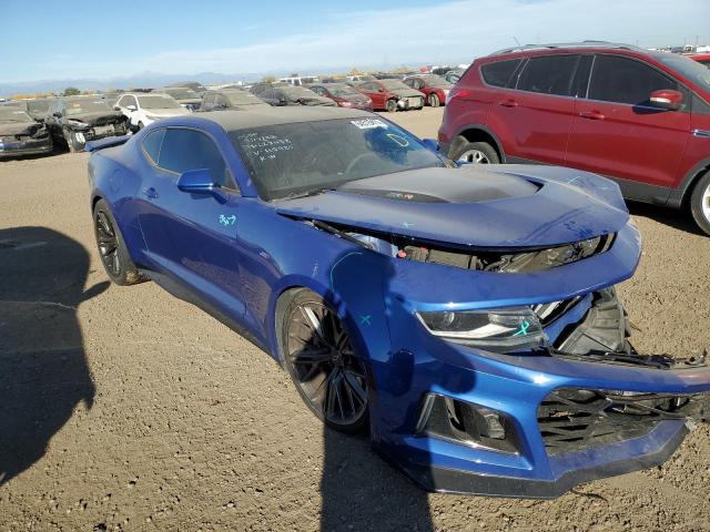 1G1FK1R69L0115985 - 2020 CHEVROLET CAMARO ZL1 BLUE photo 1