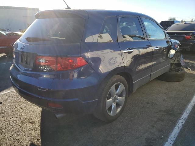 5J8TB18238A016669 - 2008 ACURA RDX BLUE photo 4