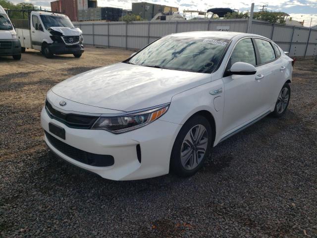 KNAGV4LD9J5021923 - 2018 KIA OPTIMA PLU WHITE photo 2