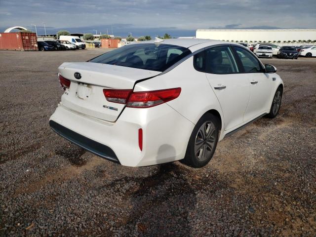 KNAGV4LD9J5021923 - 2018 KIA OPTIMA PLU WHITE photo 4