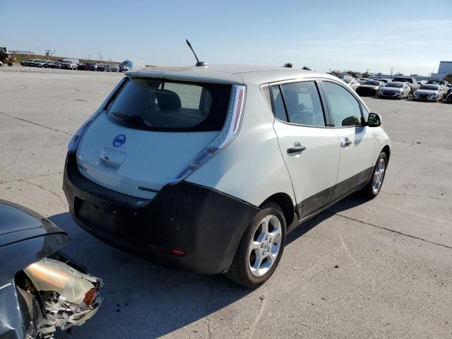 JN1AZ0CP6CT022562 - 2012 NISSAN LEAF SV WHITE photo 4