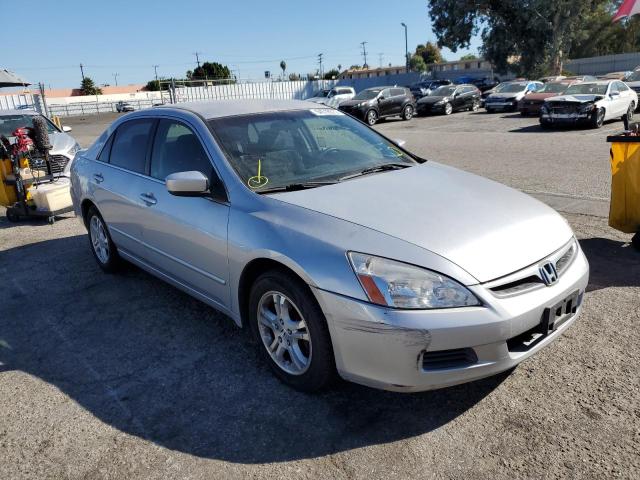 JHMCM56387C026465 - 2007 HONDA ACCORD SE SILVER photo 1