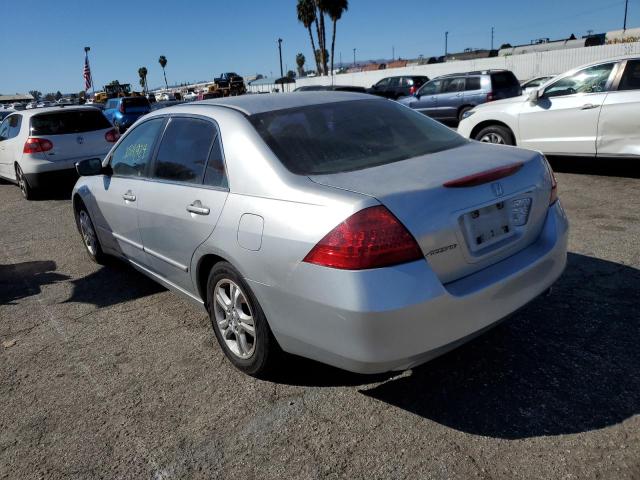 JHMCM56387C026465 - 2007 HONDA ACCORD SE SILVER photo 3