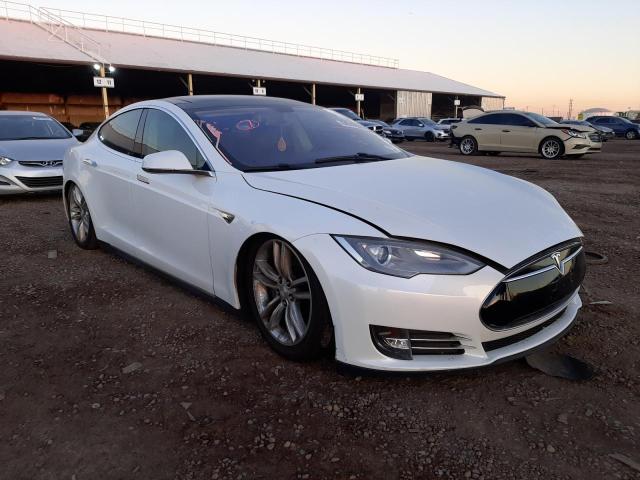5YJSA1DNXDFP11441 - 2013 TESLA MODEL S Ağ foto 1