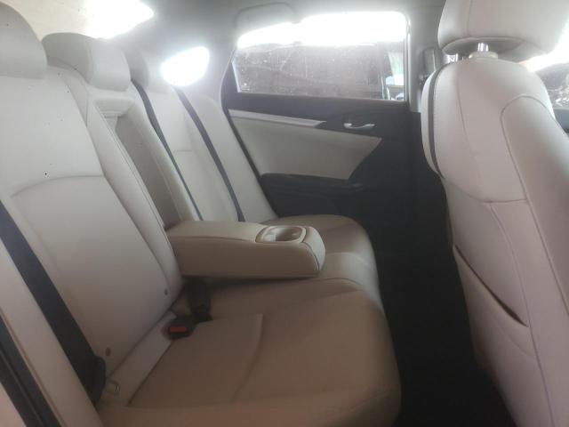 JHMFC1F76KX002100 - 2019 HONDA CIVIC EXL أبيض صورة 6