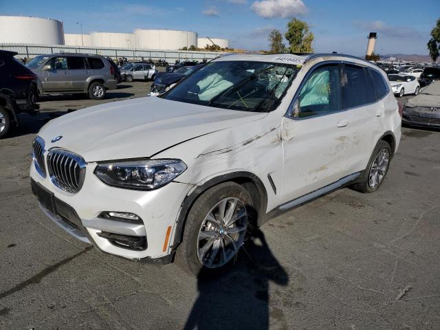 5UXTR9C54KLR03976 - 2019 BMW X3 XDRIVE3 WHITE photo 2