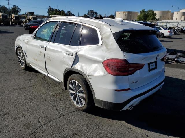 5UXTR9C54KLR03976 - 2019 BMW X3 XDRIVE3 WHITE photo 3