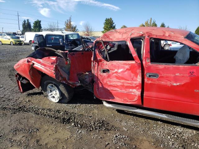 1B7HL2AN11S318781 - 2001 DODGE DAKOTA QUA RED photo 9