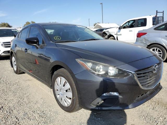 JM1BM1T7XE1149190 - 2014 MAZDA 3 SV GRAY photo 1