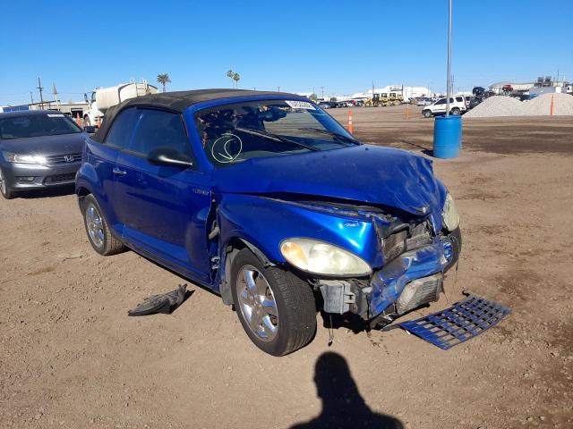 3C3EY55E35T330407 - 2005 CHRYSLER PT CRUISER BLUE photo 1