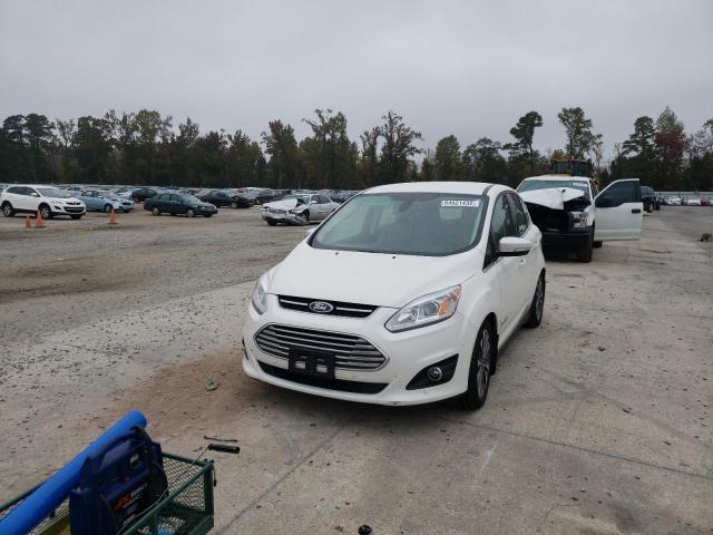 1FADP5DUXHL116698 - 2017 FORD C-MAX TITA WHITE photo 2