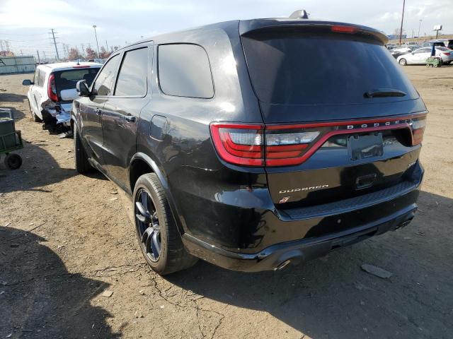 1C4SDJGJ6JC150504 - 2018 DODGE DURANGO SR BLACK photo 3