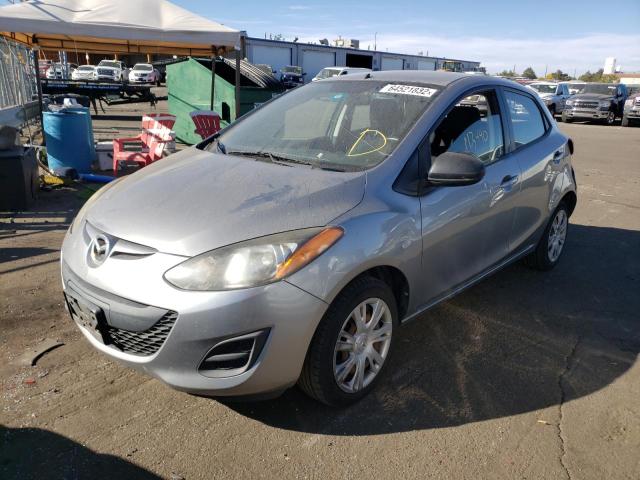 JM1DE1KY8E0182145 - 2014 MAZDA MAZDA2 SPO 银色 照片 2