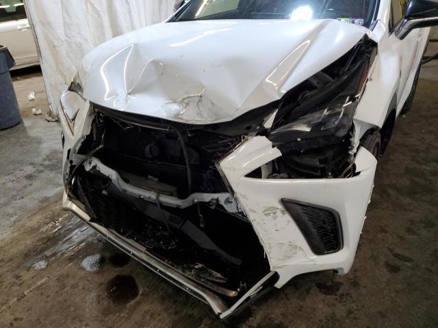 JTJBARBZ5J2175787 - 2018 LEXUS NX 300 BAS WHITE photo 9