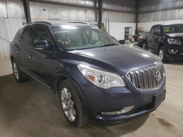 5GAKVCKDXEJ235892 - 2014 BUICK ENCLAVE BLUE photo 1